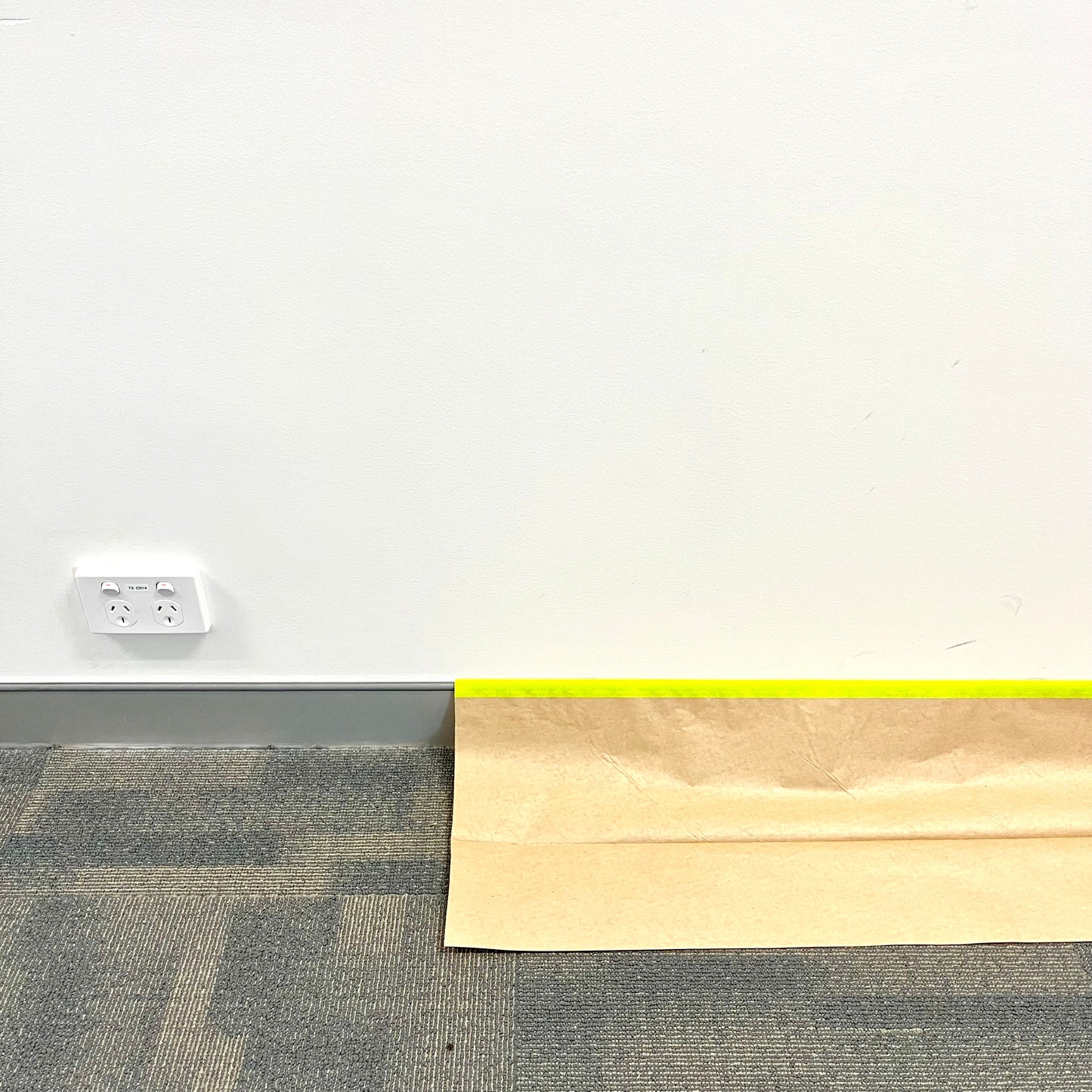 Pre-taped Masking Paper