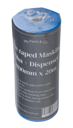 Pre-taped Masking Film 1.8m * 20m