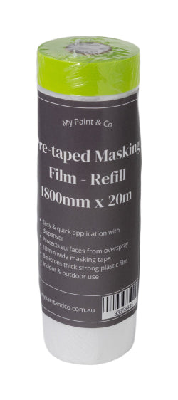 Pre-taped Masking Film 1.8m * 20m