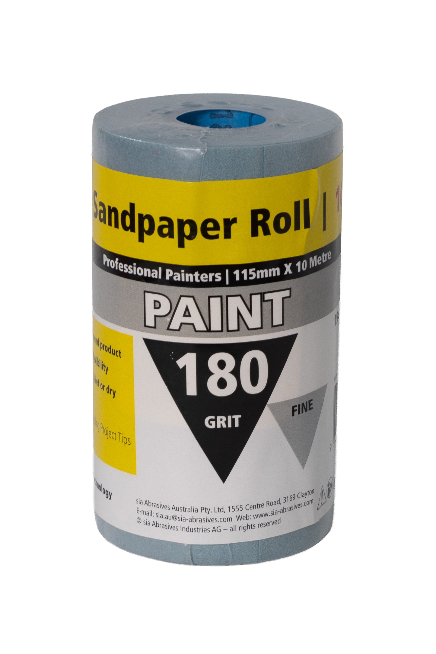 SIA Sandpaper Roll 10M 180 GRIT