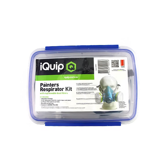IQuip Painters Respirator P2 Kit with replacement filters