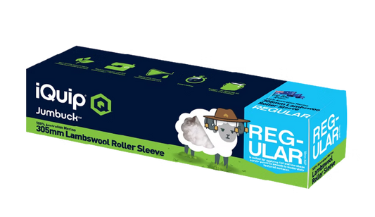 IQuip Jumbuck 100% Aussie Lambswool Paint Roller Sleeve 270mm