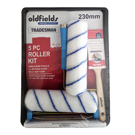 Oldfields Paint Roller Kits 5 PC 230mm