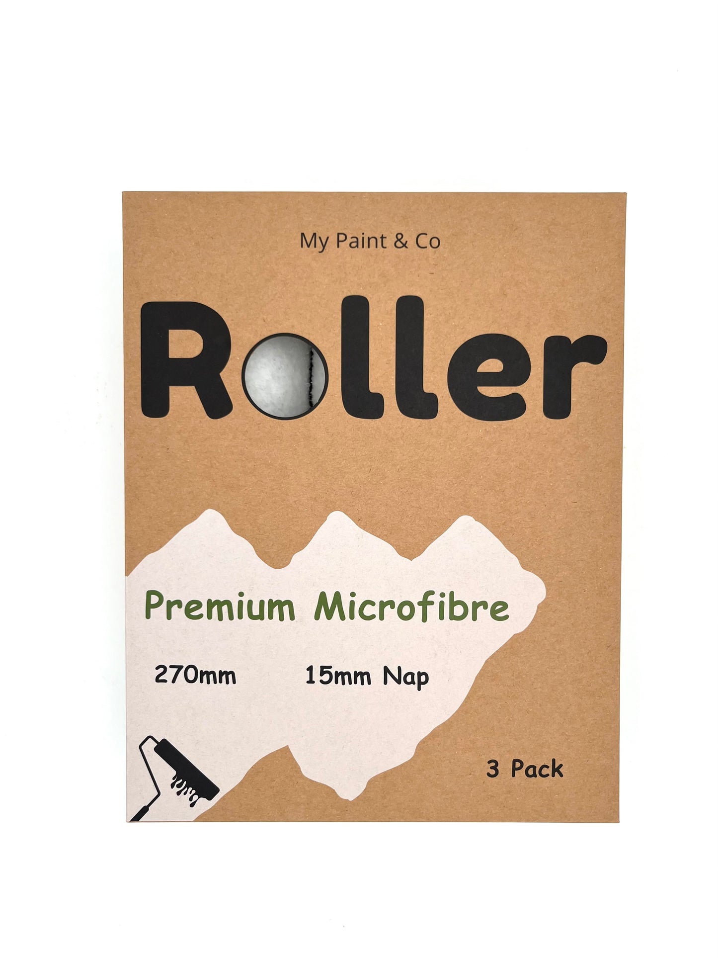 Microfibre Roller Cover 270mm x 15mm Nap