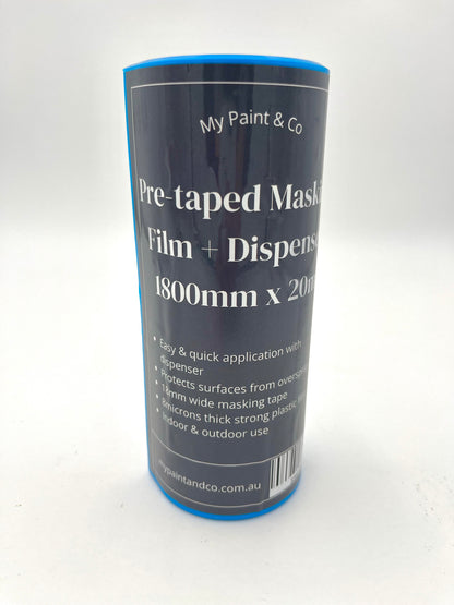 Pre-taped Masking Film