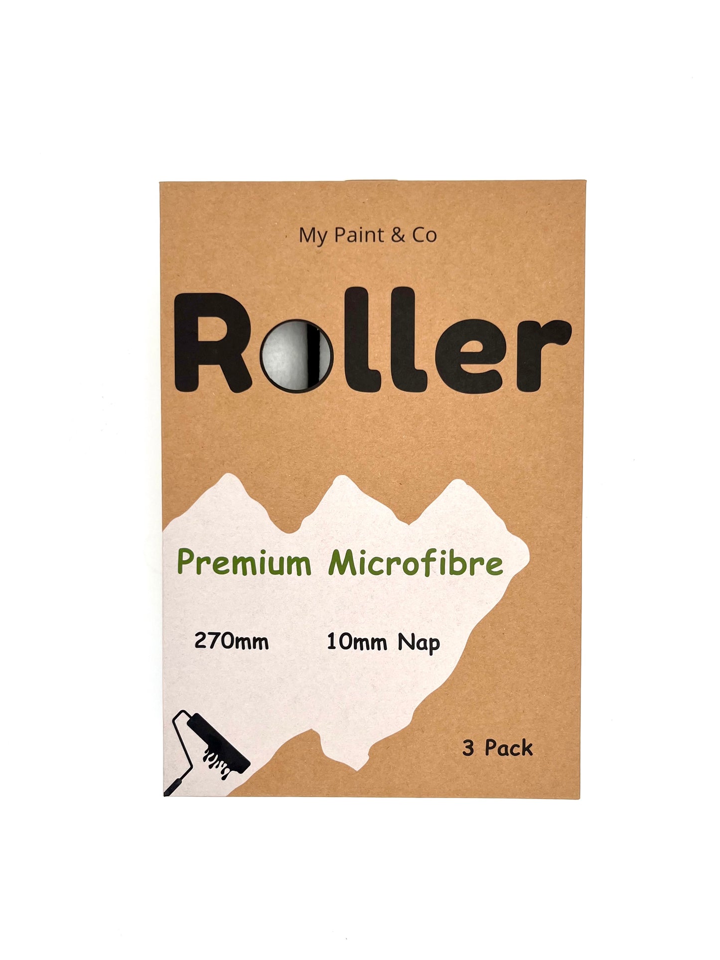 Microfibre Roller Cover 270mm x 10mm Nap