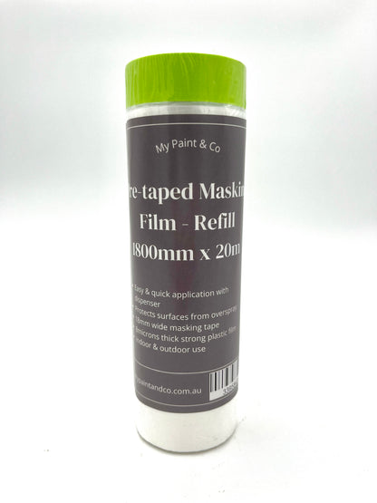 Pre-taped Masking Film