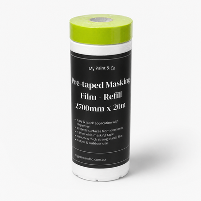 Pre-taped Masking Film