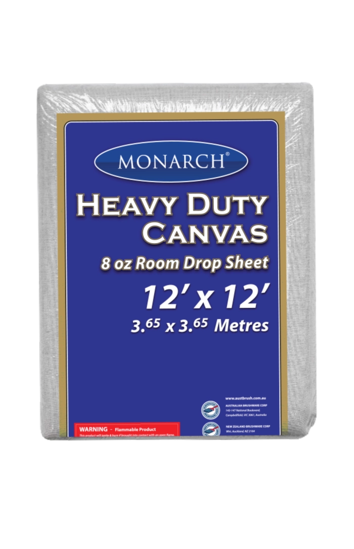 Monarch Heavy Duty Canvas Room Drop Sheets 8oz