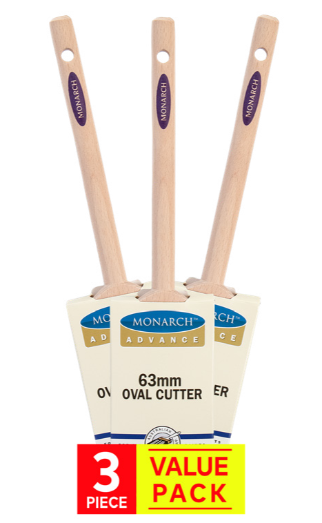 Monarch Advance Oval Cutter 63mm Value 3 Pack