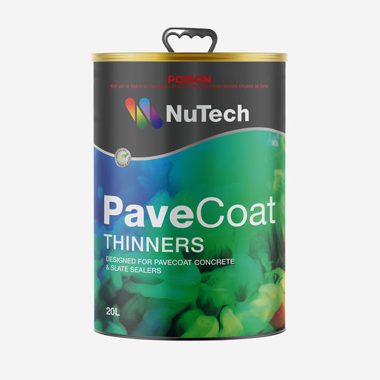 NuTech PaveCoat Thinners can on a white background