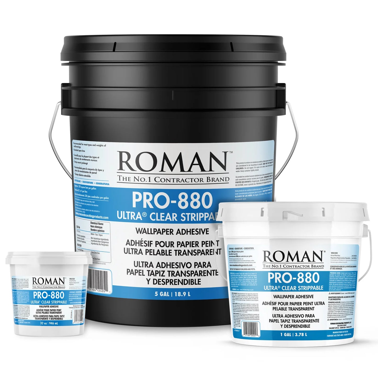 Roman PRO-880 Wallpaper Adhesive