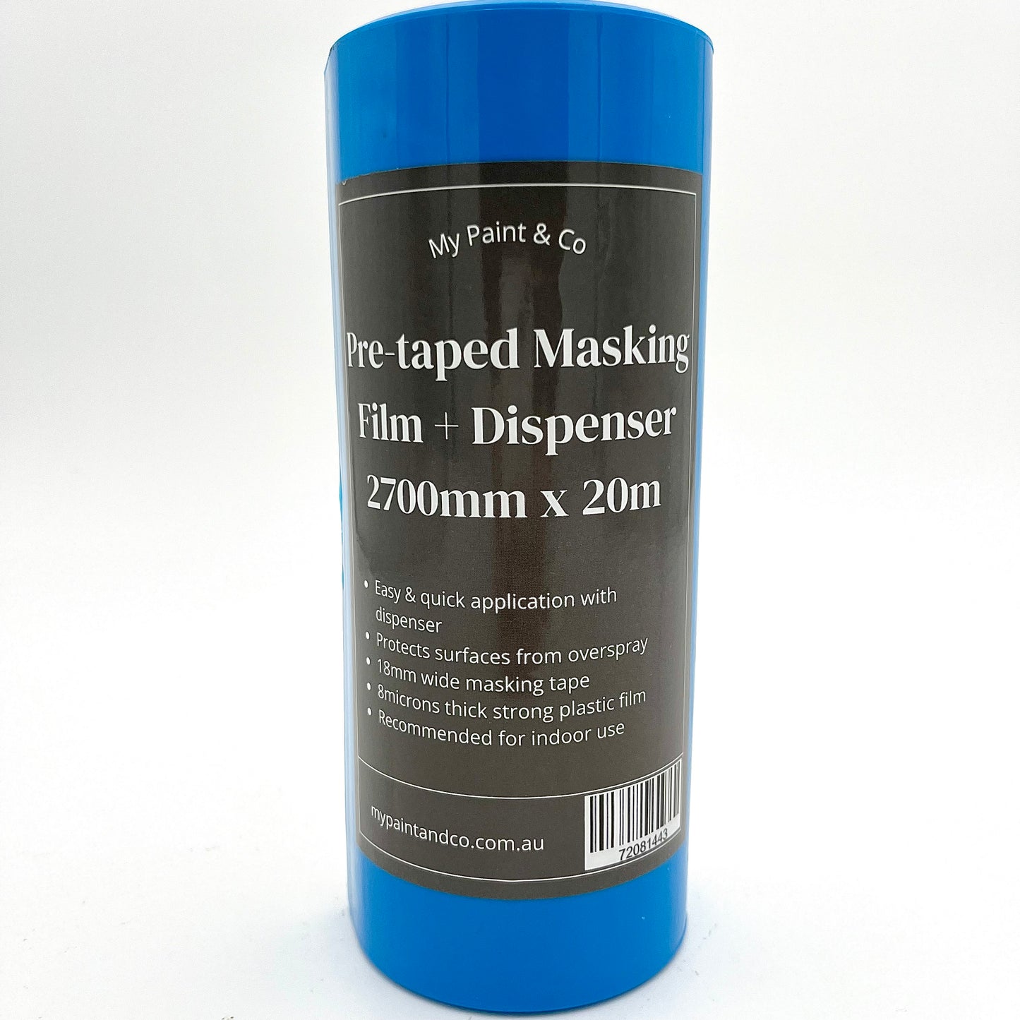 Pre-taped Masking Film 2.7m 20m